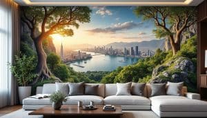 Art mural XXL : bien choisir formats et finitions