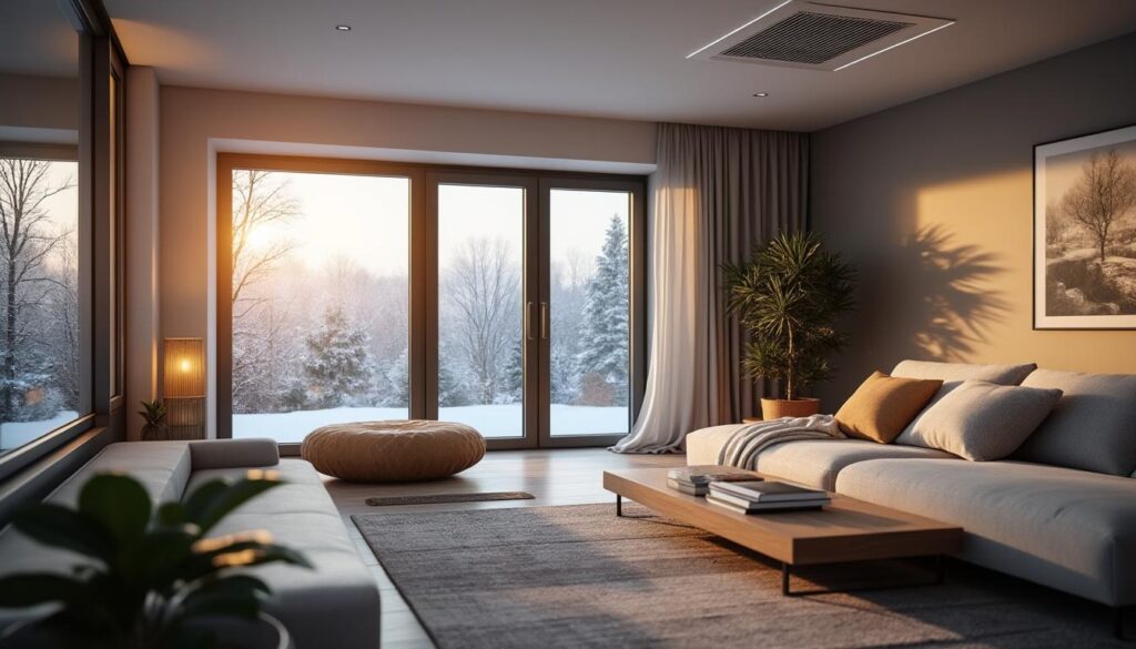 découvrez comment l'étanchéité à l’air combinée à une vmc efficace garantit un confort optimal et des économies d'énergie durant l’hiver.