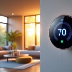 découvrez comment la domotique intelligente optimise automatiquement la température de vos pièces à vivre pour un confort personnalisé et des économies d'énergie.