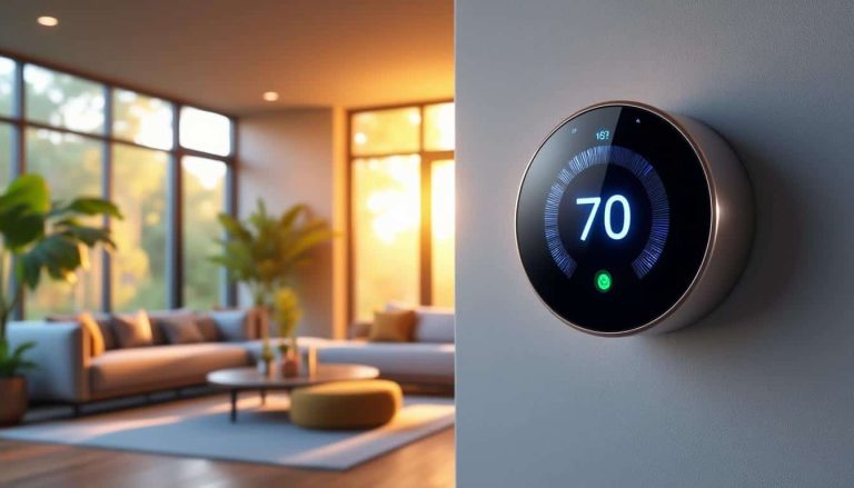 découvrez comment la domotique intelligente optimise automatiquement la température de vos pièces à vivre pour un confort personnalisé et des économies d'énergie.