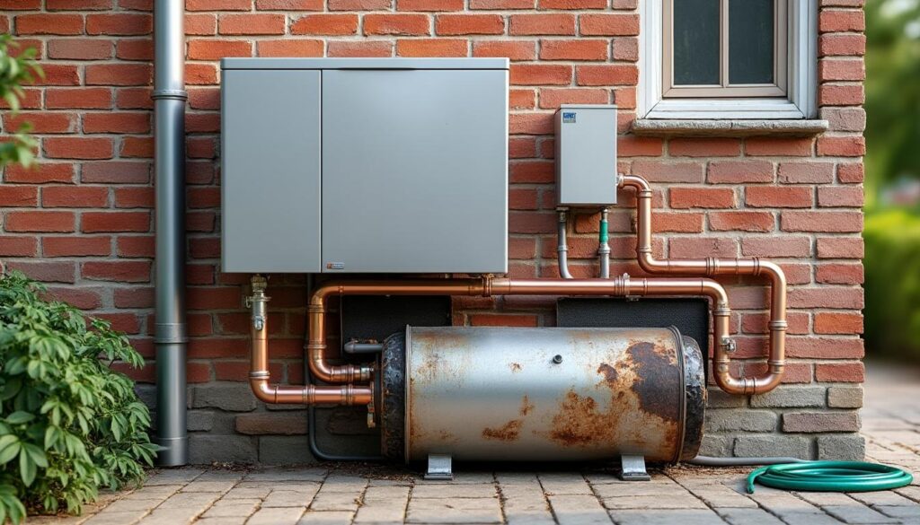 découvrez comment la pompe à chaleur moderne remplace efficacement les anciennes chaudières au fioul pour un chauffage plus écologique et économique.