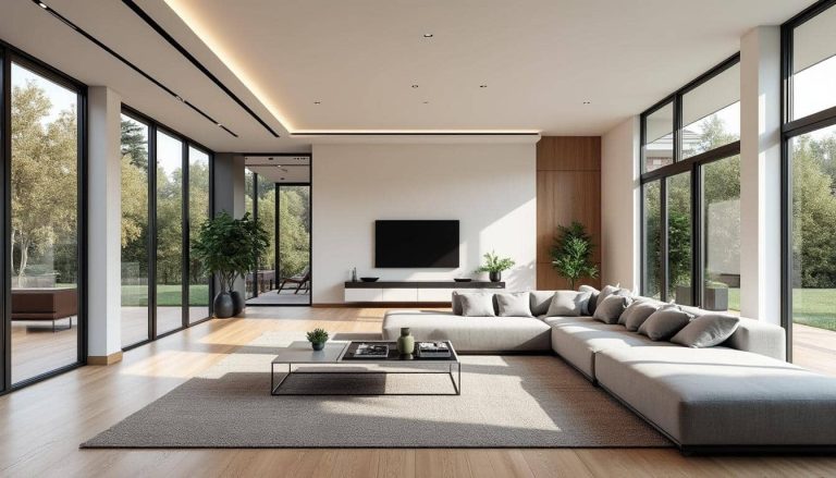 découvrez comment un aménagement intérieur bien pensé peut optimiser la circulation dans un salon ouvert, en créant un espace à la fois fonctionnel et esthétique.