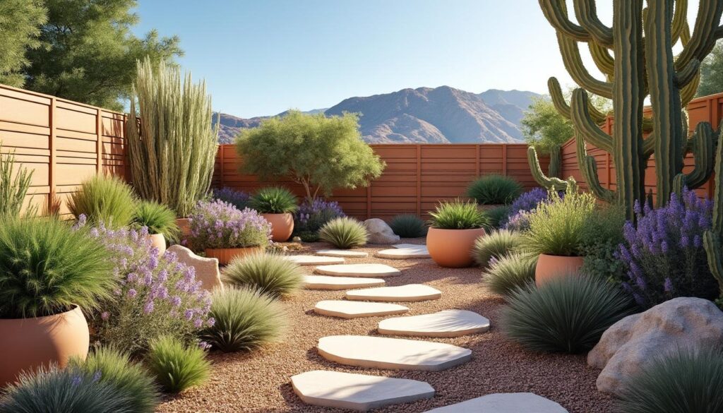 découvrez comment un jardin sec nécessite très peu d'arrosage en été, idéal pour économiser l'eau tout en gardant un espace extérieur esthétique et facile à entretenir.