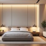 découvrez comment l'éclairage led indirect met en valeur les lignes architecturales de votre chambre, créant une ambiance chaleureuse et moderne.