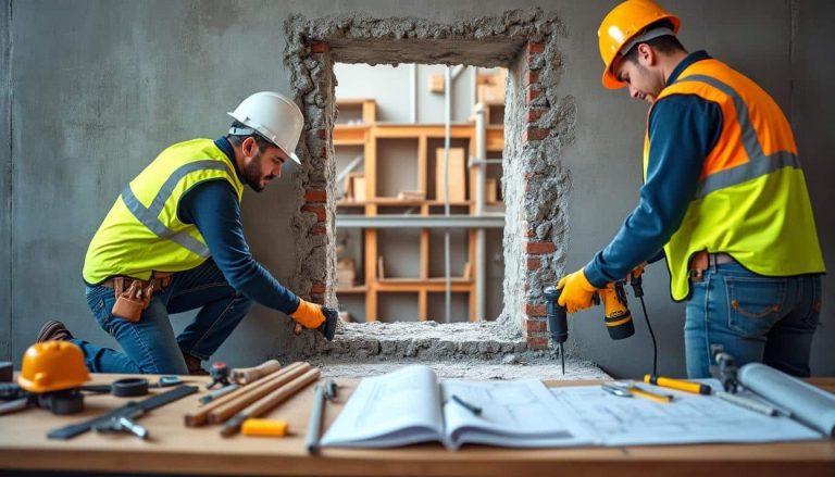 découvrez les précautions essentielles et les autorisations nécessaires pour réaliser des ouvertures dans un mur porteur en toute sécurité.