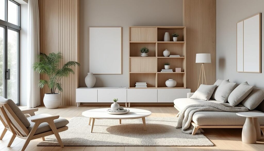 découvrez comment la décoration maison scandinave utilise le bois clair pour créer une ambiance douce et chaleureuse, alliant simplicité et élégance naturelle.
