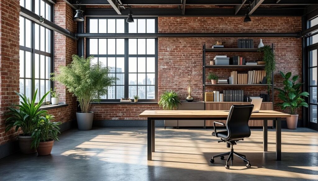 découvrez comment une mezzanine industrielle optimise les espaces inutilisés en créant un bureau fonctionnel et tendance dans vos volumes perdus.