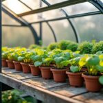 découvrez comment la serre de jardin protège efficacement vos semis des gelées printanières, assurant une croissance saine et précoce de vos plantations.