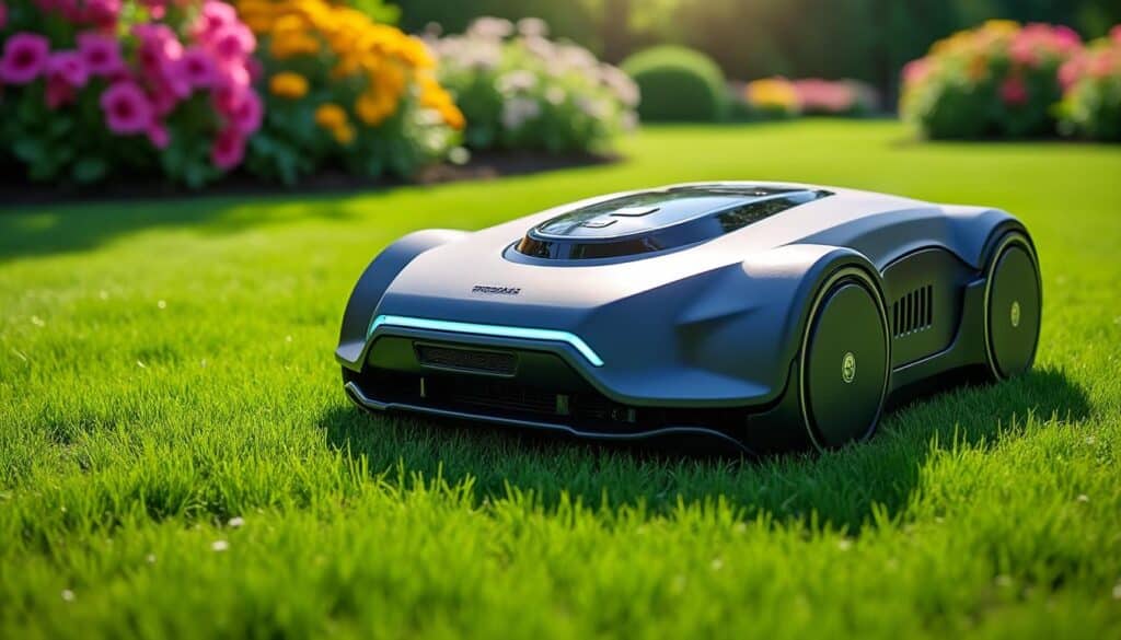découvrez comment la tondeuse robot maintient votre gazon à une hauteur constante pour un jardin toujours impeccable, sans effort.