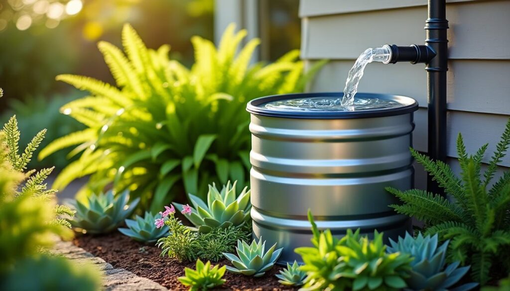 découvrez comment un récupérateur d'eau de pluie permet de stocker efficacement l'eau pour arroser votre jardin tout en économisant les ressources naturelles.
