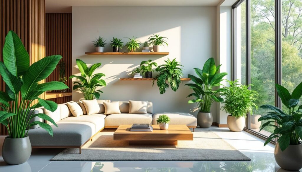 découvrez comment les plantes vertes améliorent la qualité de l'air intérieur en purifiant naturellement l'air de vos pièces de vie pour un environnement sain et agréable.