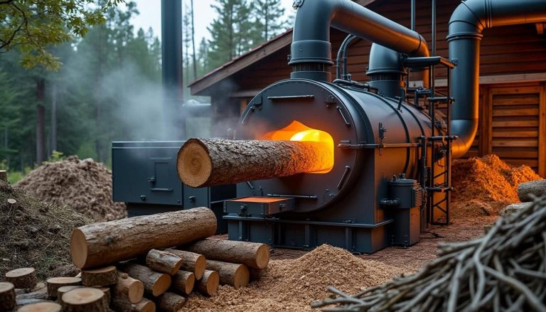 découvrez comment la biomasse transforme les déchets de bois en énergie de chauffage durable et économique.