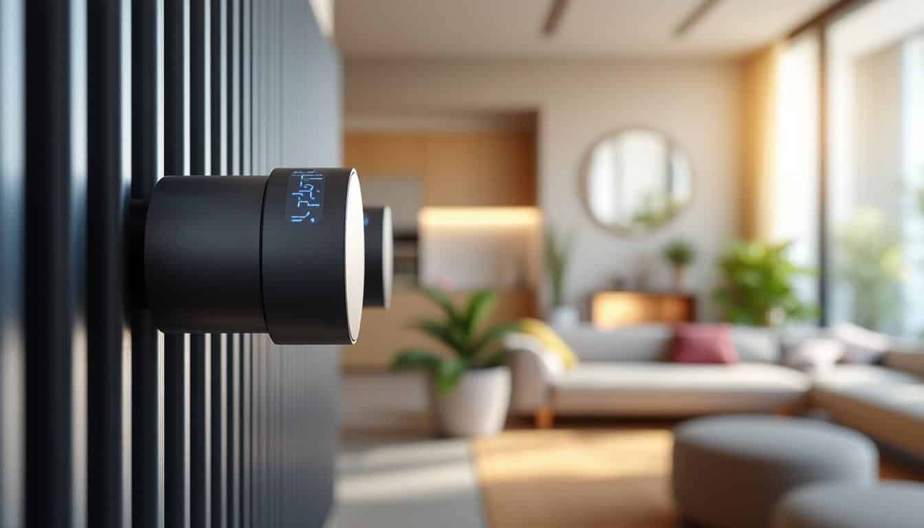 découvrez comment la domotique de chauffage optimise le confort et les économies d'énergie grâce à l'utilisation des têtes thermostatiques intelligentes.