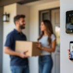 découvrez la domotique de portier vidéo qui enregistre automatiquement les messages des livreurs, pour ne rien manquer de vos colis même en votre absence.