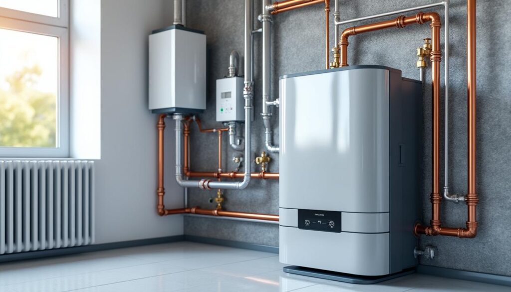 découvrez comment la pompe à chaleur air-eau s'intègre efficacement à votre chauffage central pour un confort optimal et des économies d'énergie.