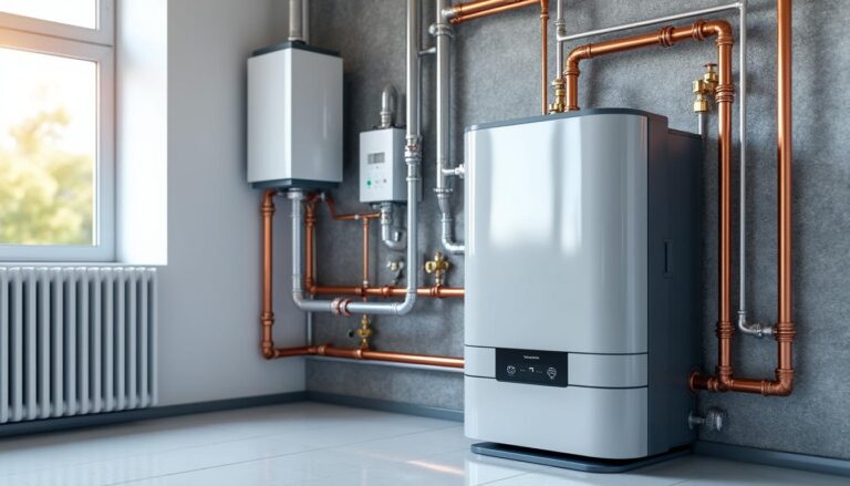 découvrez comment la pompe à chaleur air-eau s'intègre efficacement à votre chauffage central pour un confort optimal et des économies d'énergie.