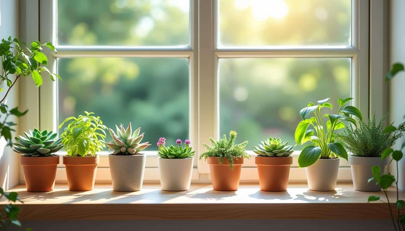 découvrez comment la tablette de fenêtre devient l'endroit idéal pour accueillir vos petites plantes grasses, alliant décoration et nature dans votre intérieur.