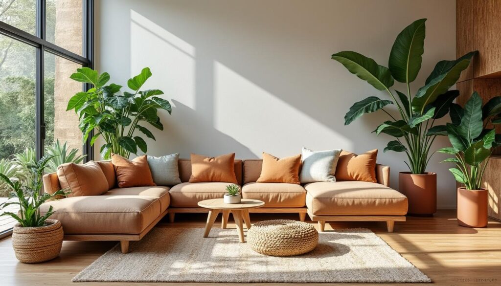 découvrez comment l'aménagement intérieur met en avant les matériaux biosourcés et sains pour un habitat écologique, naturel et respectueux de votre santé.