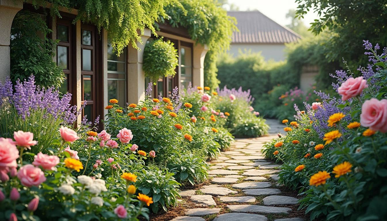 découvrez le charme du jardin de curé, un mélange harmonieux de fleurs colorées et d'herbes aromatiques pour un coin de nature parfumé et apaisant.