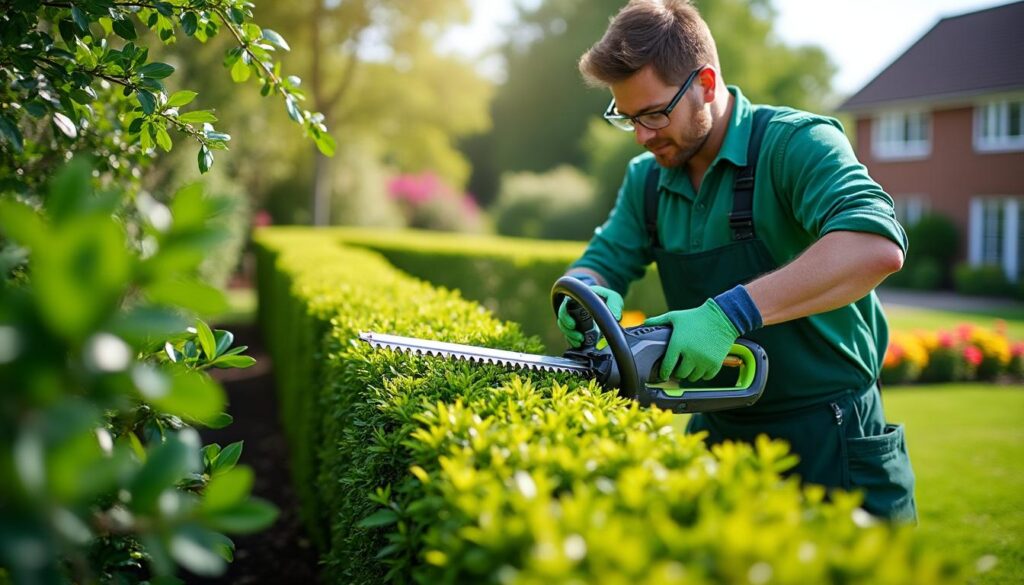 découvrez comment un jardinier professionnel entretient efficacement les haies des particuliers pour un jardin soigné et harmonieux toute l'année.