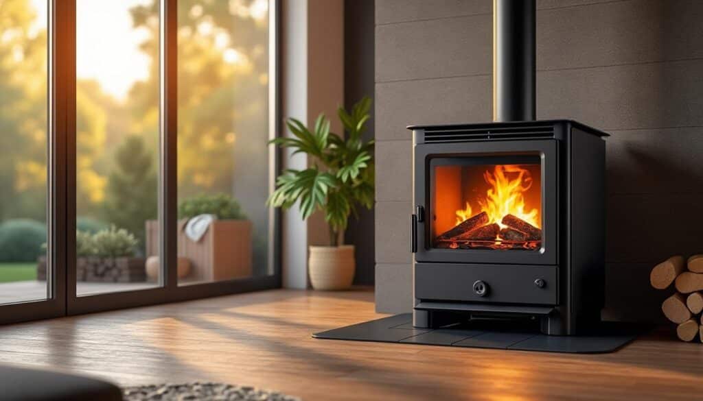 découvrez le poêle à pellets qui s'allume automatiquement en fonction de la météo pour un chauffage intelligent et économique.