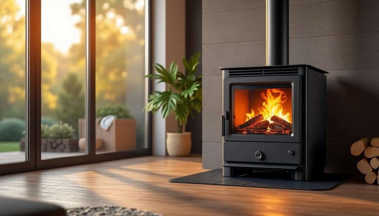 découvrez le poêle à pellets qui s'allume automatiquement en fonction de la météo pour un chauffage intelligent et économique.