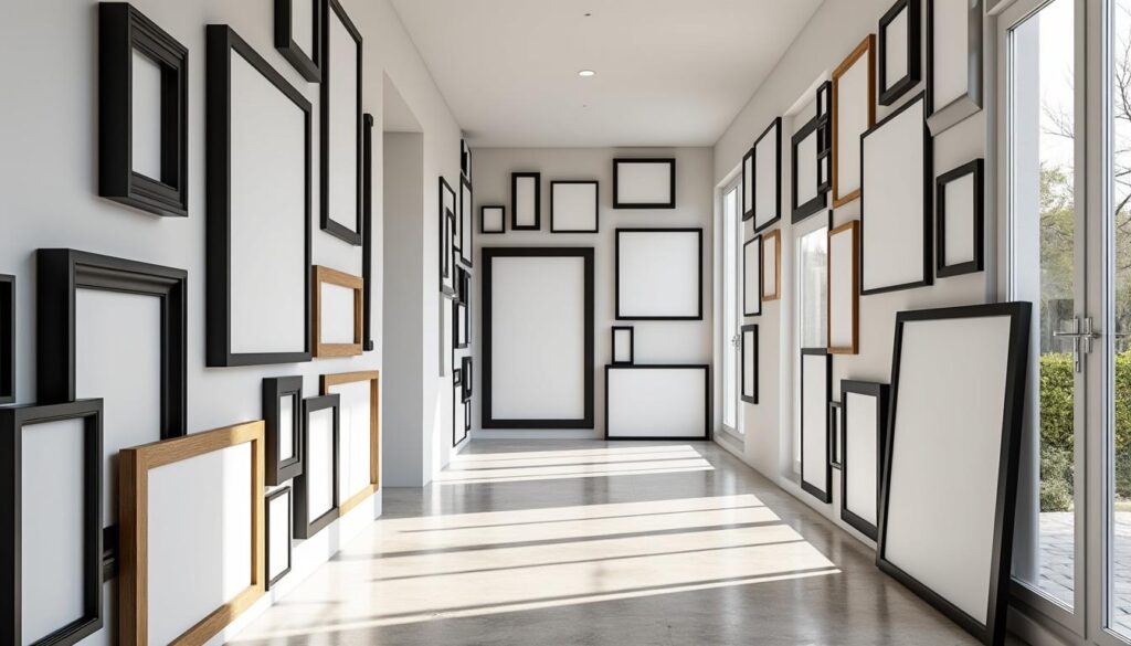 découvrez comment les cadres photos asymétriques peuvent sublimer la décoration des murs de vos couloirs, apportant style et originalité à votre intérieur.