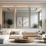découvrez comment utiliser des miroirs en décoration intérieure pour créer l'illusion d'espaces plus grands et doubler les volumes de votre maison.