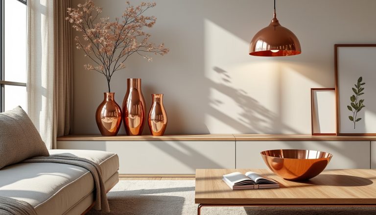 découvrez comment la décoration maison intègre le cuivre pour apporter un éclat chaud et élégant à votre intérieur, alliant modernité et charme intemporel.