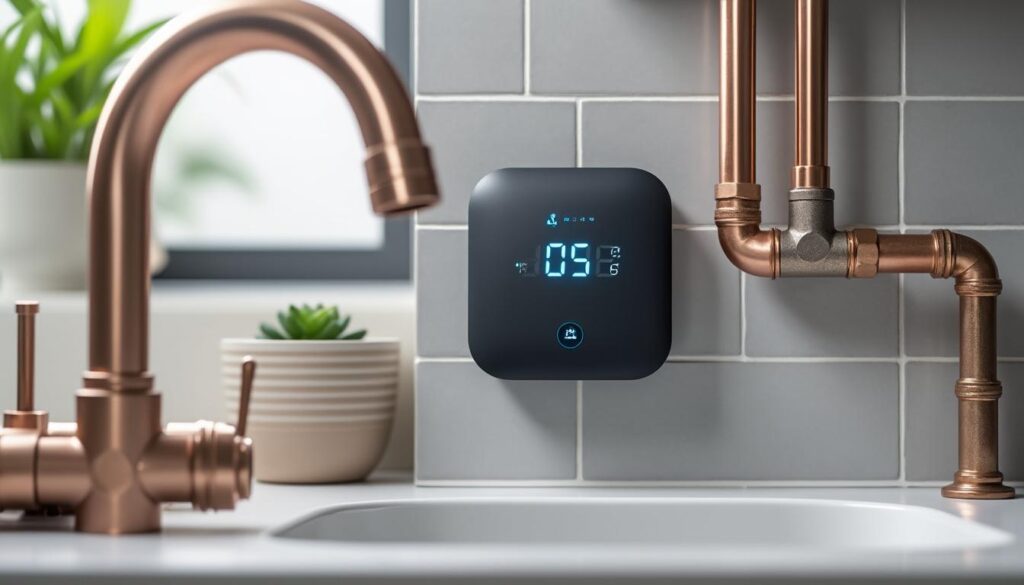 découvrez comment la domotique de fuite d'eau peut automatiquement couper l'arrivée d'eau principale pour prévenir les dégâts et protéger votre maison.