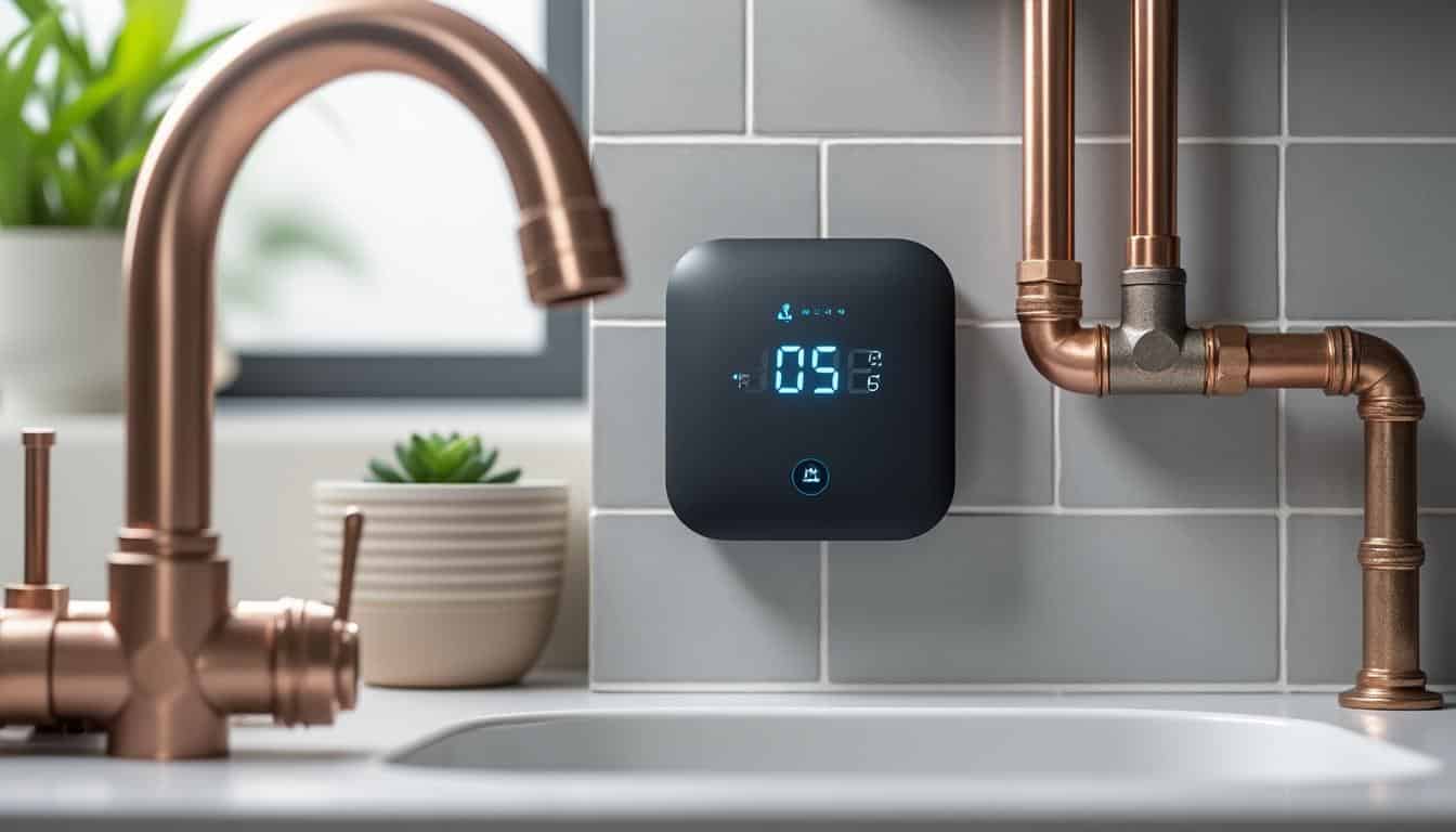 découvrez comment la domotique de fuite d'eau peut automatiquement couper l'arrivée d'eau principale pour prévenir les dégâts et protéger votre maison.