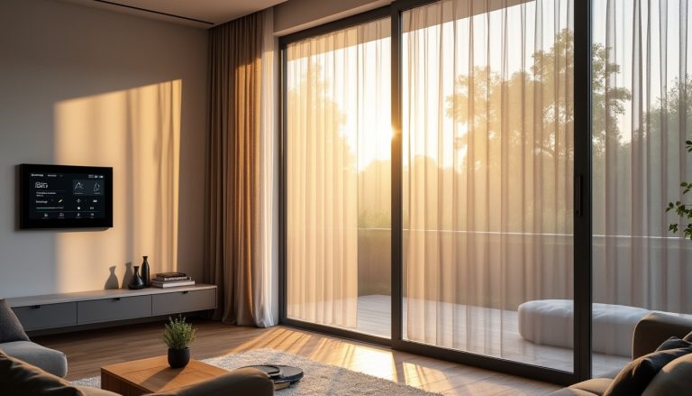 découvrez comment la domotique de rideaux automatise la gestion du soleil pour un confort optimal et des économies d'énergie au quotidien.