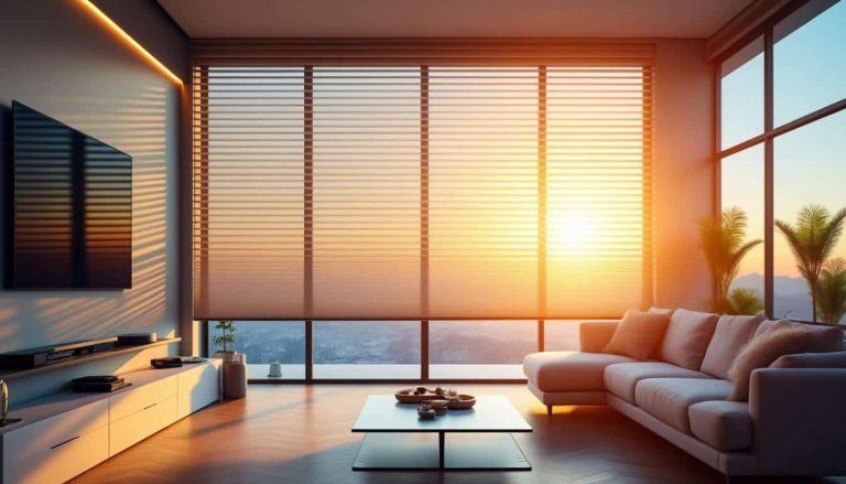 découvrez comment la domotique intelligente optimise votre confort en fermant automatiquement les stores pendant la canicule pour garder votre intérieur au frais.