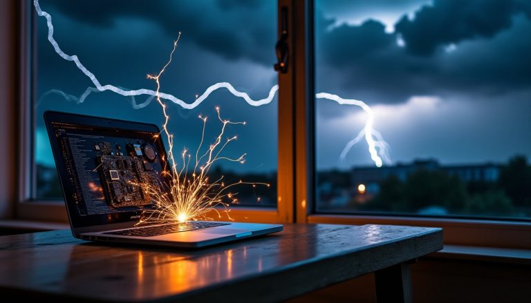 découvrez comment la foudre peut causer des dommages aux appareils électroniques non protégés et les meilleures solutions pour les sécuriser efficacement.