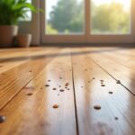 la vitrification de parquet protège efficacement votre sol en évitant les taches d'eau, assurant une surface durable, résistante et facile à entretenir.