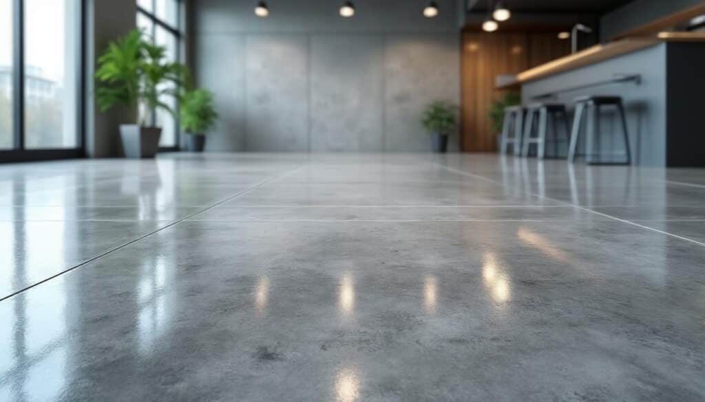 découvrez comment le ponçage de sol béton transforme vos espaces avec un effet industriel poli, alliant durabilité et esthétique moderne.