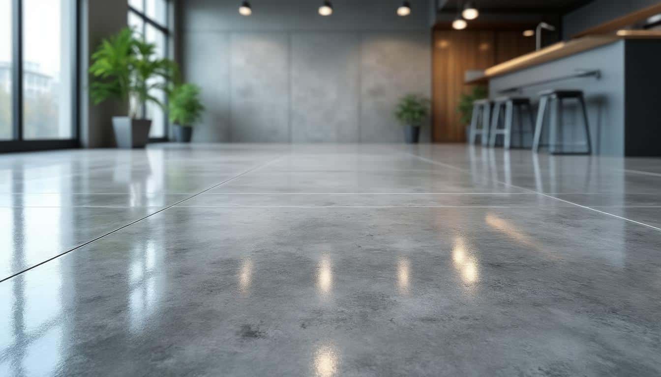 découvrez comment le ponçage de sol béton transforme vos espaces avec un effet industriel poli, alliant durabilité et esthétique moderne.