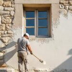 découvrez comment le ravalement de façade à la chaux permet au mur de mieux respirer, tout en offrant une protection naturelle et durable à votre bâtiment.