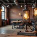 découvrez comment le style industriel intègre les lampes d'usine anciennes pour créer une ambiance unique alliant vintage et modernité.