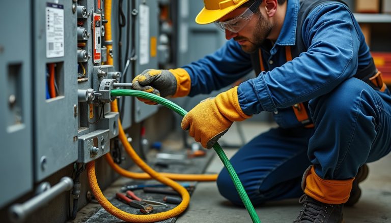 découvrez l'importance cruciale d'une mise à la terre sécurisée pour garantir la sécurité et la conformité lors de vos travaux d'électricité.