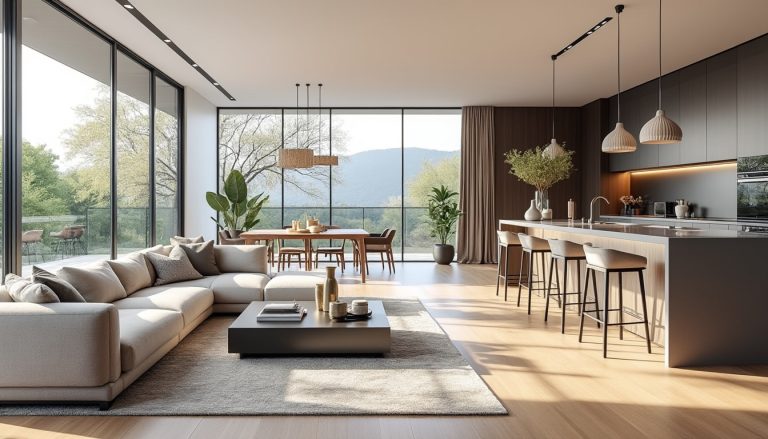 découvrez comment une cuisine ouverte peut agrandir visuellement votre pièce de vie, apportant luminosité et convivialité à votre intérieur.