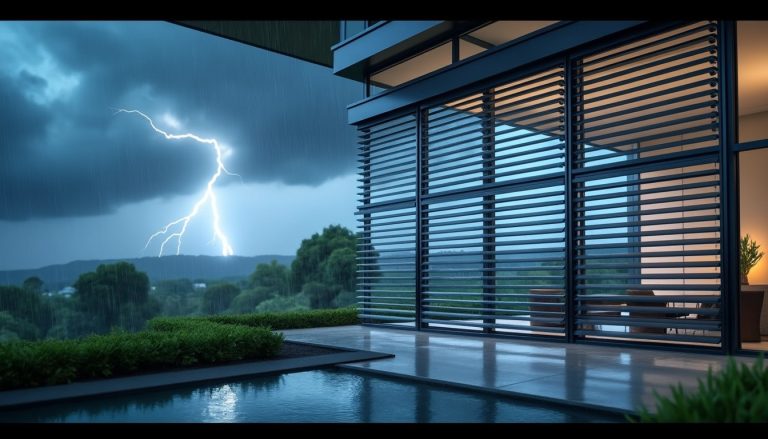 découvrez comment la domotique de fenêtre automate la fermeture des volets pour protéger votre maison en cas de tempête, alliant sécurité et confort.