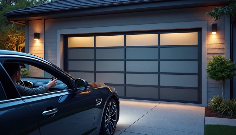 découvrez comment la domotique pour porte de garage vous permet de contrôler l'ouverture sans sortir de votre voiture, pour plus de confort et de sécurité au quotidien.