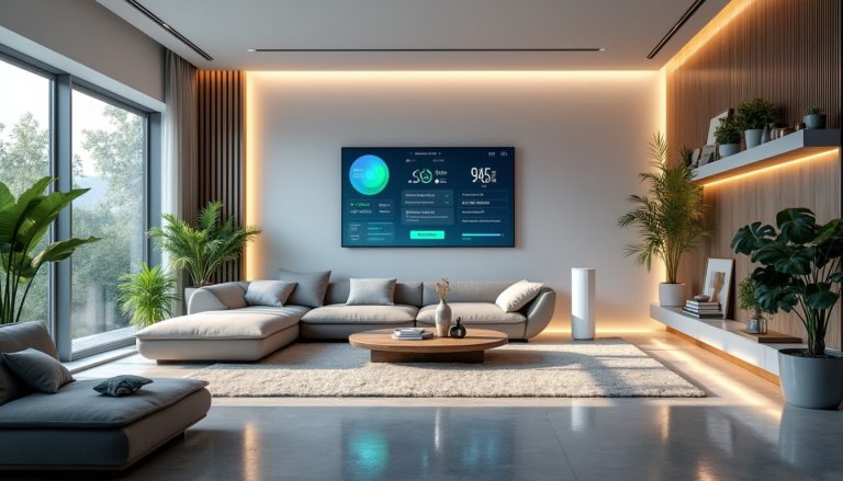 découvrez comment la domotique de santé surveille et améliore la qualité de l'air ambiant pour un environnement intérieur plus sain et sécurisé.