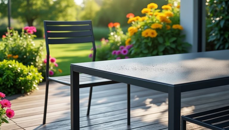 découvrez les avantages du mobilier de jardin en aluminium, offrant une résistance optimale à la corrosion et une durabilité parfaite pour un espace extérieur élégant toute l'année.
