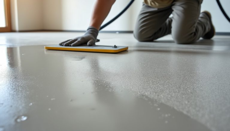 le ragréage autonivelant prépare efficacement le sol pour la pose de tout type de revêtement, assurant une surface lisse, uniforme et durable.