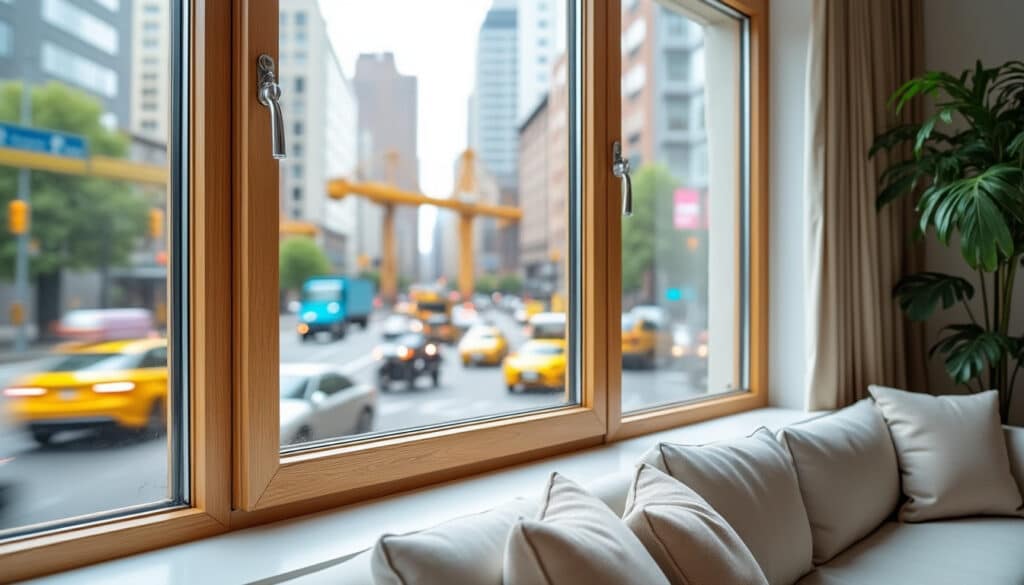 découvrez comment les fenêtres à double vitrage réduisent efficacement les nuisances sonores pour un intérieur plus calme et confortable.