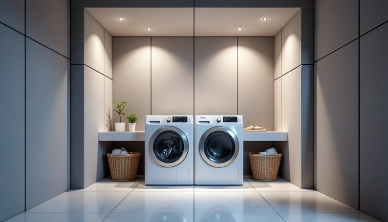 découvrez comment une buanderie isolée contribue à réduire efficacement le bruit des machines à laver, pour un intérieur plus calme et confortable.