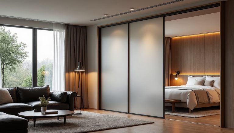 découvrez comment une cloison amovible peut métamorphoser votre salon en une chambre d'amis pratique et élégante, optimisant ainsi votre espace de vie.