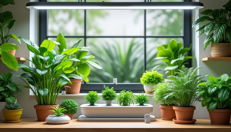 découvrez comment la domotique horticole optimise l'éclairage des plantes d'intérieur pour favoriser leur croissance et leur bien-être avec des solutions automatisées et intelligentes.
